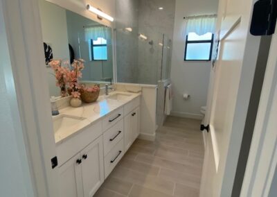 Renovated bathroom