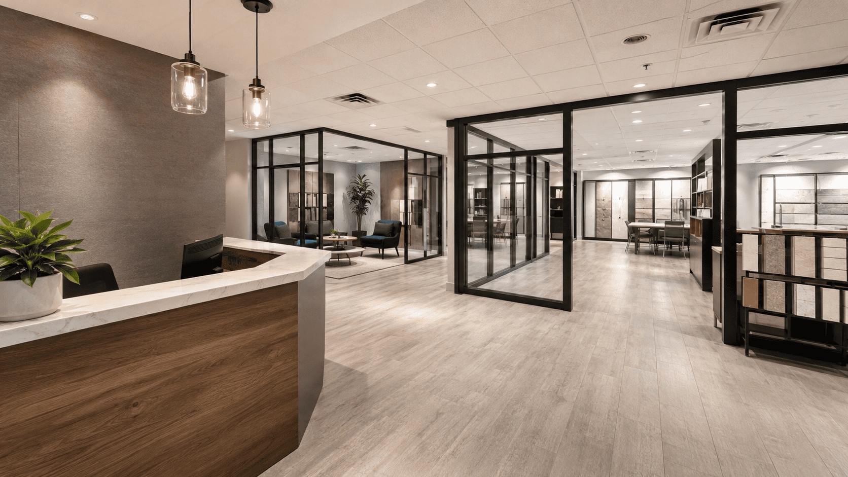 Commercial interior renovation