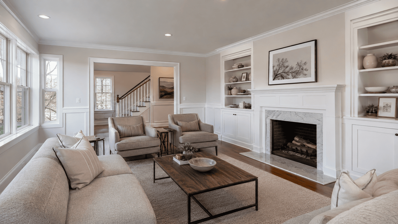 Residential home remodeling project